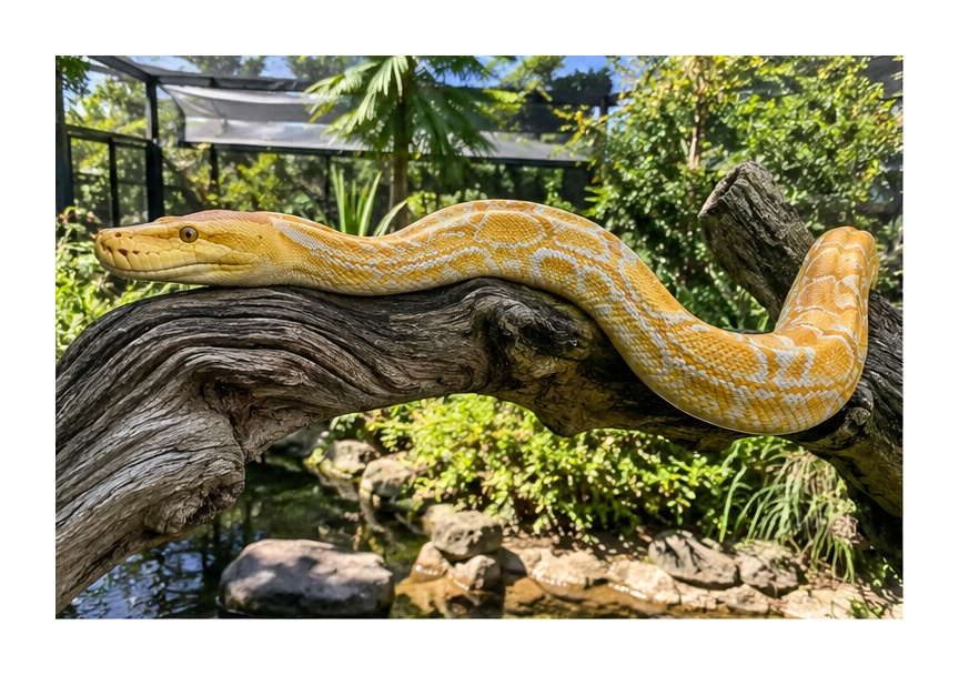 Golden Child Reticulated Python